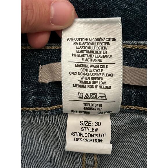 Hudson Jeans Maternity Nico Super Skinny crop size 30 - Picture 6 of 8